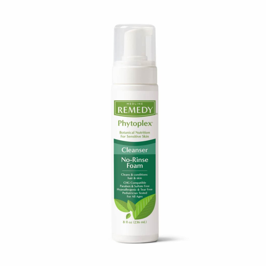 Medline® Remedy Phytoplex Hydrating No Rinse Cleansing Foam 236ml Aleva