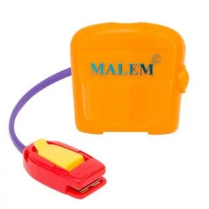 Orange Malem Bedwetting Alarm with Clip