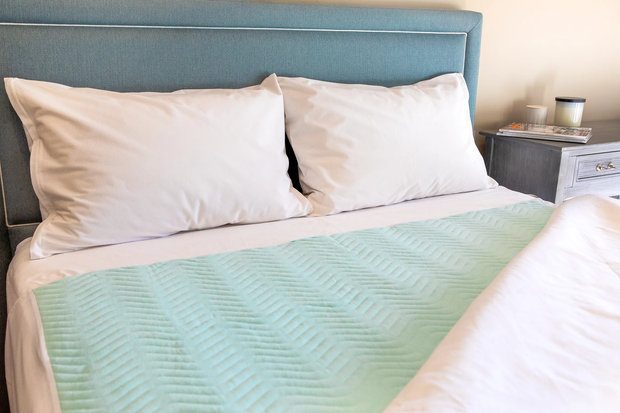 Aleva Double Queen Bed Pad 4L absorb waterproof